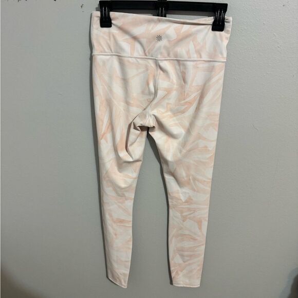 Athleta Pink Patterned Leggings - Picture 2 of 3